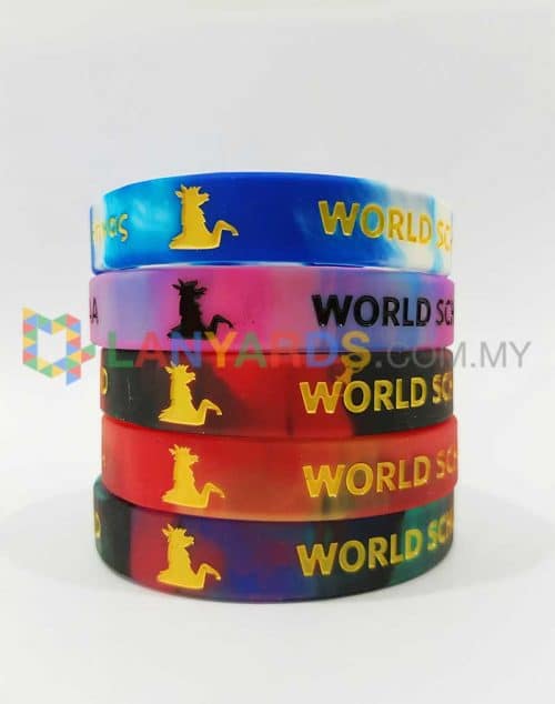 Swirl Color Wristbands
