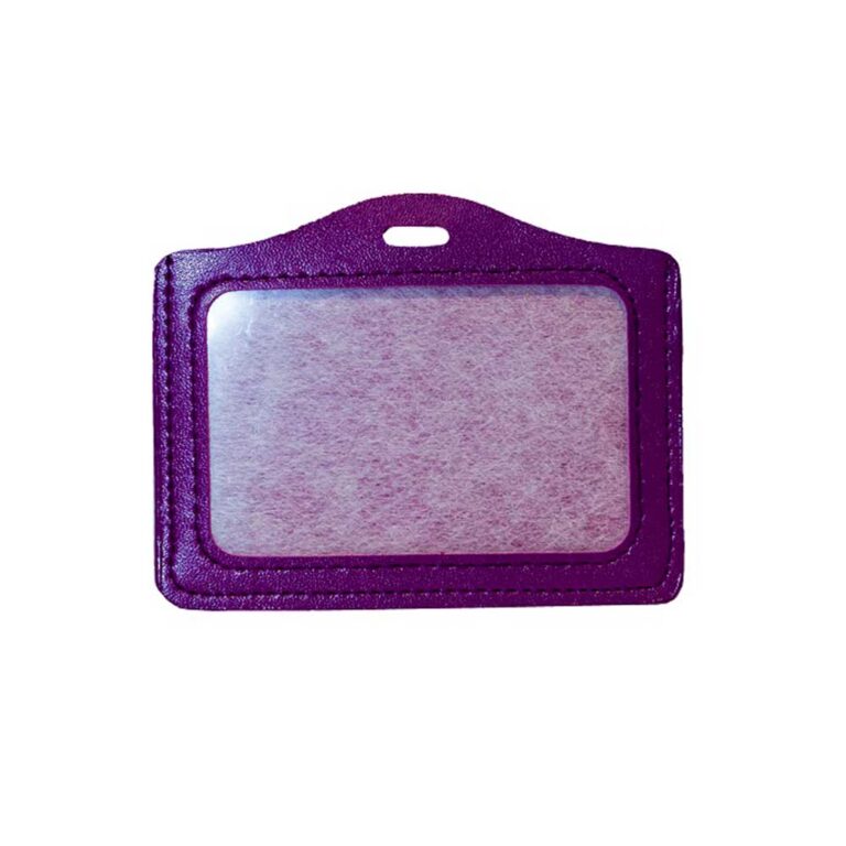 horizontal-pvc-id-card-holder-purple-lanyards-supplier-malaysia