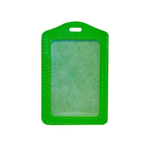 Vertical-PVC-IDCard-Holder-Green