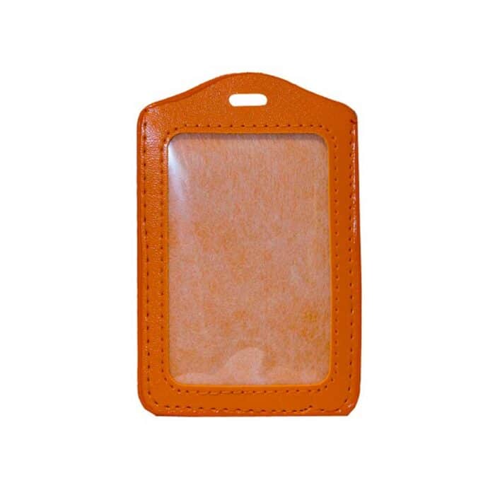 Vertical-PVC-IDCard-Holder-Orange